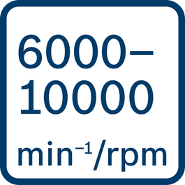  Fréquence d’oscillation 6 000-10 000 osc/min