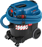 Aspirateur eau/poussière Bosch GAS 35 H AFC avec réservoir de 23 L.