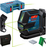Outil de nivellement laser Bosch GLL 2-15 G avec laser vert.