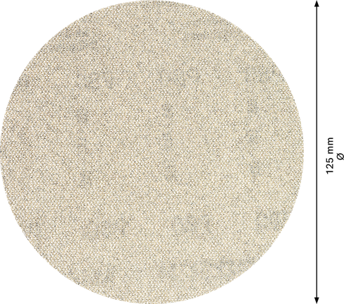 Disque de ponçage Bosch EXPERT M480 Filet 125 mm G80.