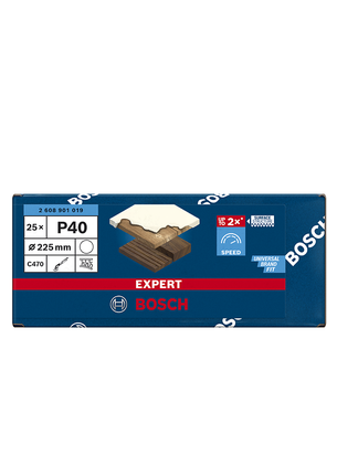 Papier de verre Bosch Expert C470 P40 225 mm.