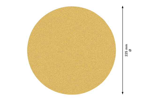 Disque abrasif Bosch Expert C470 225mm G80 sans trous.