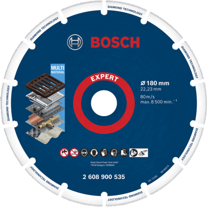 Bosch Disques à tronçonner diamantés Best for Stone Segm. 15 mm BOS