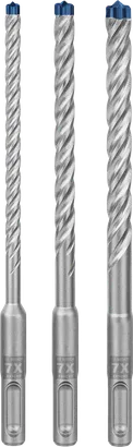 Coffret de 3 forets pour marteau perforateur Bosch EXPERT SDS plus-7X.