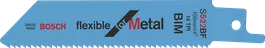 Lame de scie flexible pour métaux Bosch S 522 BF.