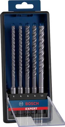 Coffret de forets pour marteau perforateur Bosch EXPERT SDS plus-7X 5 pièces.