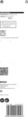 Foret plat Bosch EXPERT Self Cut Speed 40×152 mm.