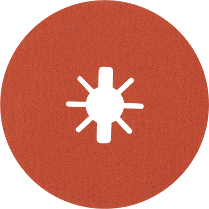 Disque fibre Bosch EXPERT R782 Prisma Ceramic X-LOCK 125 mm.