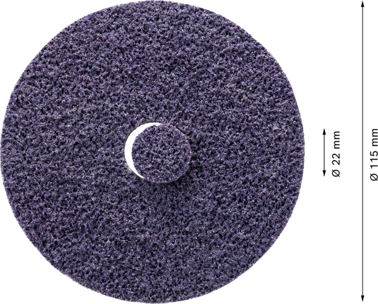 Disque de meuleuse extra grossier Bosch EXPERT N477 SCM 115 mm.