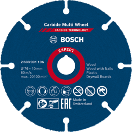 Disques à tronçonner EXPERT Carbide Multi Wheel