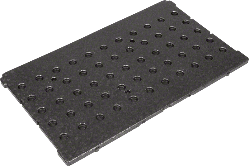 Insert de couvercle Bosch XL-BOXX en mousse pour mallette de transport.