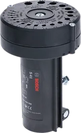 Affûteuse de forets Bosch S41 avec guides de tailles multiples.