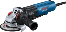Meuleuse d'angle Bosch GWS 17-125 PSB avec poignée latérale.