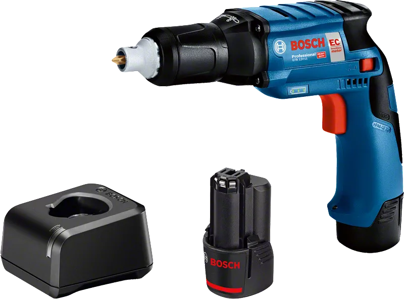 Bosch Bleu 06019E4003 GTB 12V-11 Tournevis sans fil 12V sans batterie et  chargeur en L-Boxx