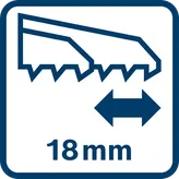 Bosch GST 12V-LI accu-decoupeerzaag voor nauwkeurig zagen.