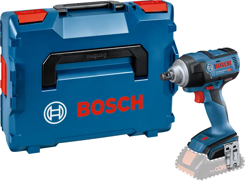 Clé à chocs sans fil Bosch GDS 18V-300 avec étui.