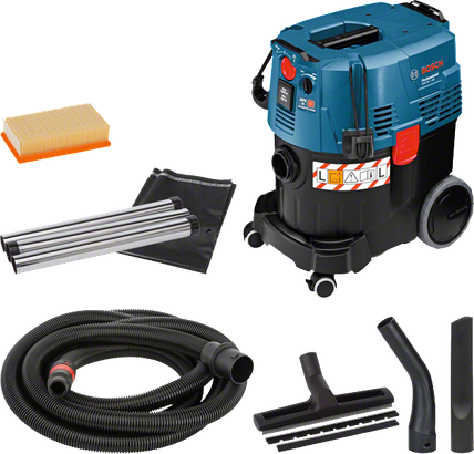Ensemble aspirateur eau et poussière Bosch GAS 35 L AFC.