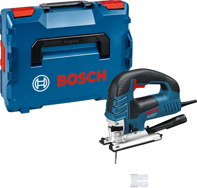 Scie sauteuse Bosch GST 150 BCE avec mallette de transport.