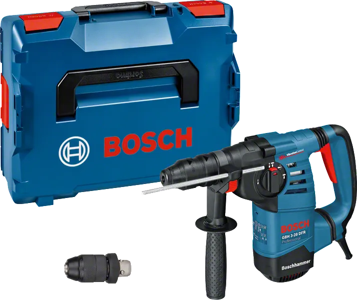 Perceuse à percussion Bosch GBH 3-28 DFR avec coffret.