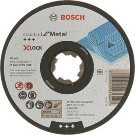 Disque à tronçonner Standard for Metal X-LOCK