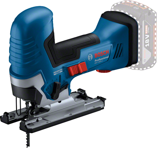 Bosch GST 185 LI accu-decoupeerzaag met 18V-accu.