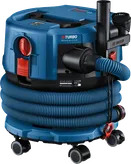 Aspirateur de poussière sans fil Bosch GAS 18V-12 MC avec tuyau.