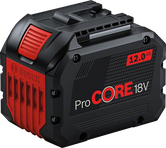 Batterie Bosch ProCORE18V 12,0Ah.