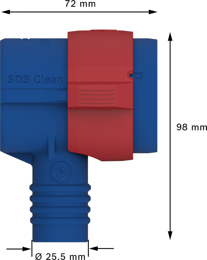 Connecteur EXPERT SDS Clean max