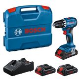Ensemble de perceuse-visseuse sans fil Bosch GSR 18V-45 avec batteries ProCORE18V.