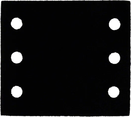 Bosch Pad Saver 115x107 mm avec perforation perforée.