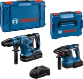 Kit combiné Bosch GBH 18V-22 et marteaux perforateurs GBH 18V-36C.