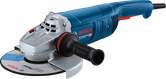 Meuleuse d'angle Bosch GWS 22-230 J avec poignée latérale.