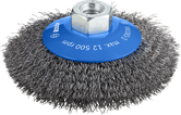 Brosse biseautée Bosch PRO Metal Clean, fil serti 115 mm.