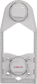 Guide central pour scie cloche Bosch PRO Tile PC Plus pour un perçage précis.