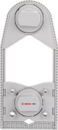 Guide central pour scie cloche Bosch PRO Tile PC Plus pour un perçage précis.