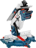Scie combinée Bosch GTM 12 avec scie à table intégrée.