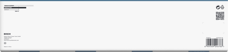 Coffret de douilles à chocs Bosch PRO 3/4″ de profondeur 9 pièces.