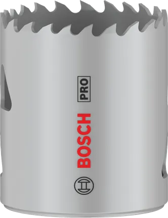 Scie cloche multi-matériaux Bosch PRO 43 mm filetée.