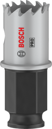 Scie cloche Bosch PRO Sheet Metal PC Plus de 21 mm de diamètre.