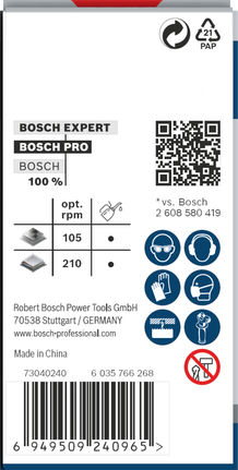 Scie cloche Bosch PRO Sheet Metal PC Plus 41 mm.