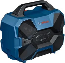 Radio Bosch GPB 18V-6 C avec panneau de commande intégré.