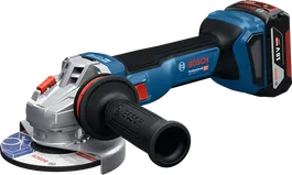 Meuleuse d'angle sans fil Bosch GWS 18V-11 avec batterie 5Ah.