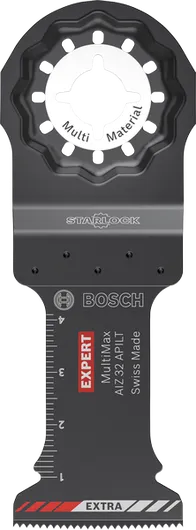 Lame multi-outil Bosch EXPERT MultiMax AIZ 32 APILT, largeur 32 mm.