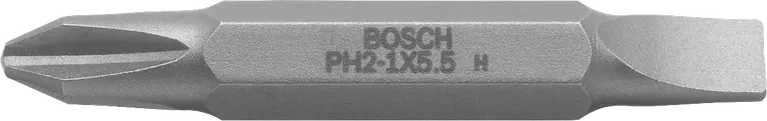 Embout de tournevis à fente double PH2 Bosch.