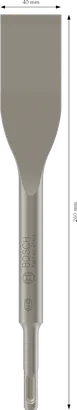 Burin à carrelage Bosch PRO SDS plus-5C, 40 x 260 mm.