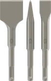 Coffret de burins Bosch PRO SDS plus-4C 3 pièces pour démolition.