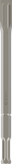 Burin plat Bosch PRO HEX 22-5C 30 x 400 mm hexagone.