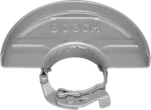 Capot de protection pour meuleuse d'angle Bosch avec serrage rapide.