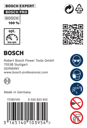 Foret d'installation Bosch PRO Wood HSS, 10 x 87 x 600 mm.