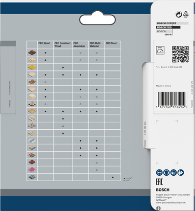 Lame de scie circulaire Bosch PRO Wood 130×2,4×20 mm T12.